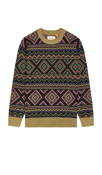 Critical Slide Trader Crew Knit In 黑色
