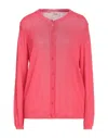 Croche Cardigans In Red