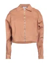 Croche Jackets In Beige