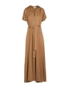 Croche Crochè Woman Jumpsuit Brown Size M Rayon In Brown