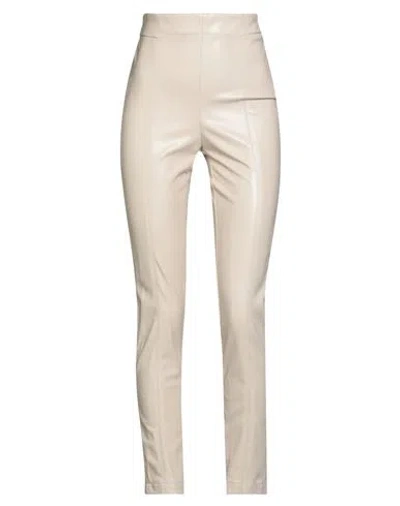 Croche Crochè Woman Pants Beige Size L Polyester In Sand