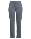Croche Crochè Woman Pants Blue Size L Polyester, Viscose, Elastane, Acrylic