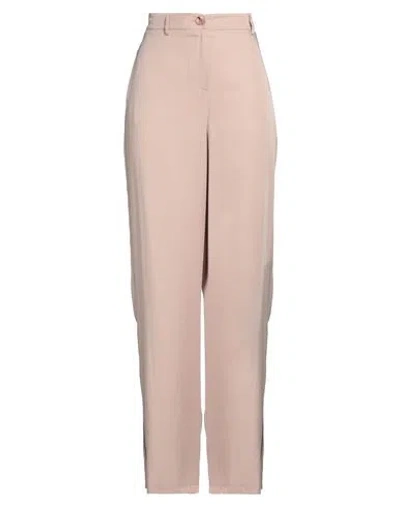 Croche Crochè Woman Pants Blush Size Xl Lyocell In Pink