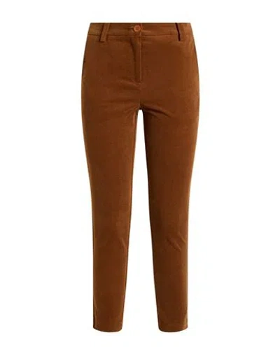 Croche Crochè Woman Pants Brown Size Xs Cotton