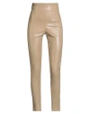 Croche Crochè Woman Pants Camel Size Xs Polyester In Sand
