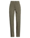 Croche Crochè Woman Pants Military Green Size Xs Polyester, Viscose, Elastane, Acrylic