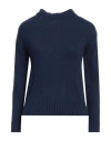 Croche Crochè Woman Sweater Blue Size Xs Polyamide, Viscose, Wool, Cashmere