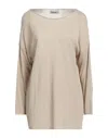Croche Sweaters In Beige