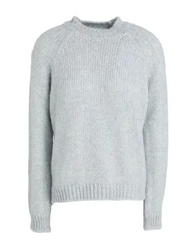 Croche Crochè Woman Sweater Sky Blue Size L Polyester, Polyacrylic, Wool, Viscose