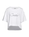 Croche T-shirts In White
