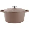 Crock-pot Crockpot 7 Quart Enameled Cast Iron Dutch Oven In Pink