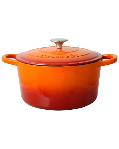 CROCK-POT CROCKPOT ARTISAN 5QT ENAMELED CAST IRON DUTCH OVEN