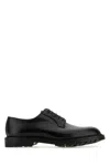 Crockett &amp; Jones Black Leather Pembroke Lace-up Shoes In Blackcavalrycalf