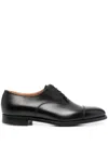 Crockett & Jones Leather Oxford Shoes In Black