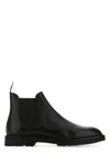 Crockett & Jones Black Leather Chelsea 11 Ankle Boots