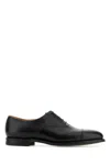 Crockett & Jones Black Leather Connaught 2 Lace-up Shoes