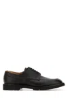 Crockett & Jones Dark Brown Leather Denver Lace-up Shoes