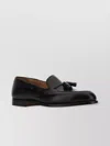 Crockett & Jones Leather Loafers Cavendish 2 With Tassel Detail In Black