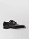 Crockett & Jones Lowndes Monk Strap Shoes With Almond Toe