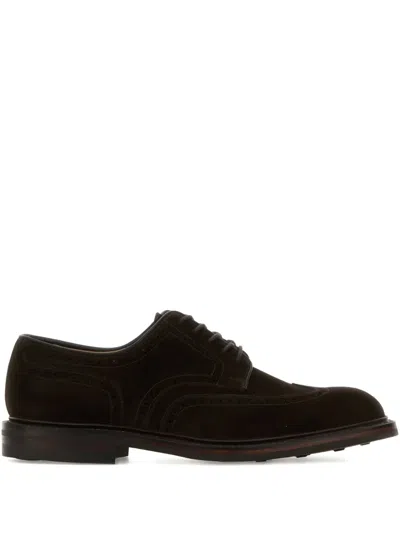 Crockett & Jones Pembroke Oxford Shoes In Brown