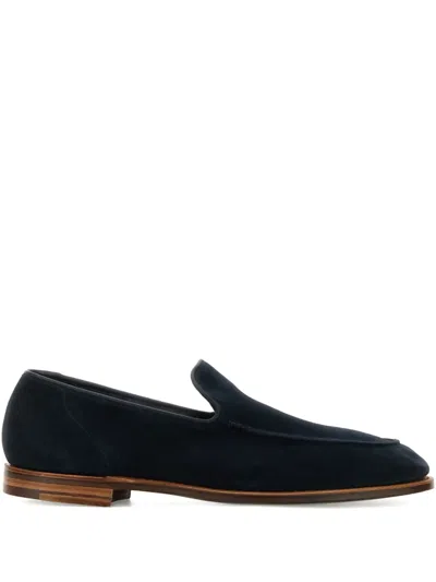 CROCKETT & JONES SALCOMBE SUEDE LOAFERS