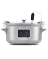 Crock-pot 7 Qt. Cook Carry Programmable Slow Cooker With Sous Vide, Stainless Steel In No Color