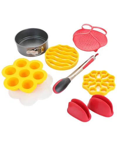 Crock-pot Crockpot 7pc Pressure Cooker Accessories Starter Kit In Red
