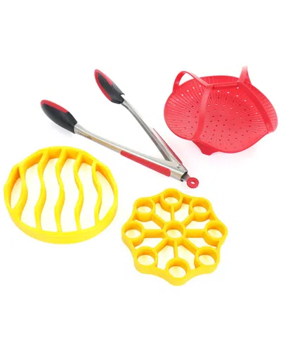 Crock-pot 4pc Pressure Cooker Accessories Starter Kit In White