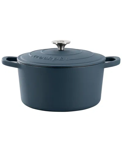 Crock-pot Artisan 5qt Enameled Cast Iron Dutch Oven In Gray