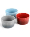 Crock-pot Thornburg 6pc 12oz Round Stoneware Ramekin Set