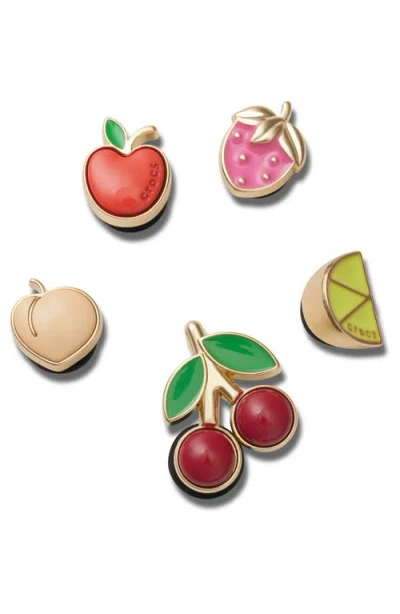 Crocs 5-pack Elevated Fruits Jibbitz Shoe Charms In White