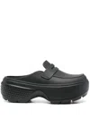 Crocs 65mm Stomp Slippers In Black