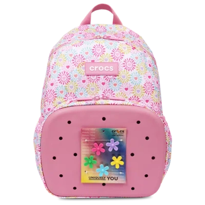 Crocs Adult  Back To School Backpack With Eva Front Pocket In Quiet Rose