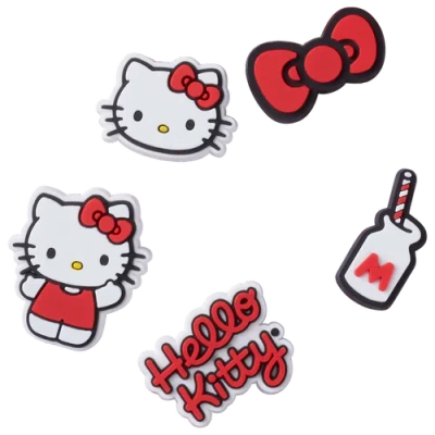 CROCS ADULT CROCS CROCS JIBBITZ HELLO KITTY 5 PACK