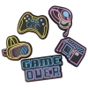 Crocs Adult   Jibbitz Lights Up Neon Gamer (5-pack) In Multi