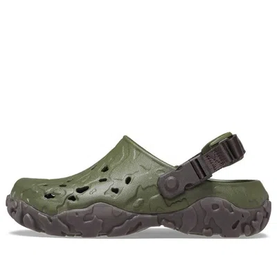 Crocs All-terrain Atlas Clog In Army Green/espresso