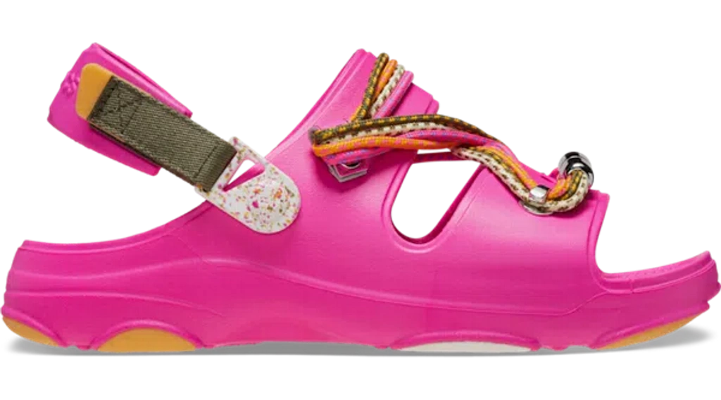 Hot Pink All-Terrain Festival Sandal Crocs Size Mens 12 Crocs™ All-Terrain Festival Sandal; Crush Multi in Pink | Lyst main image 4