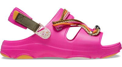 Crocs All-terrain Festival Sandal In Pink Crush/multi