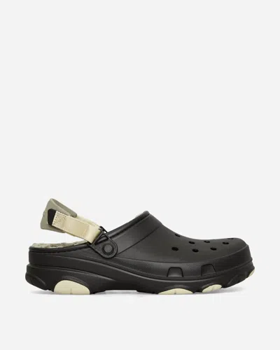 Crocs All Terrain Lined Clogs In Black