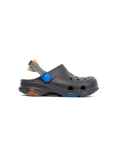 Crocs Kids' All-terrain Perforated Sandals In Black