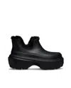 Crocs Stivaletto Stomp Lined Shorty Boot Black In Black