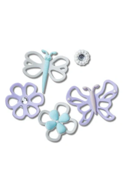 Crocs Assorted 5-pack Cutout Jibbitz Shoe Charms In White