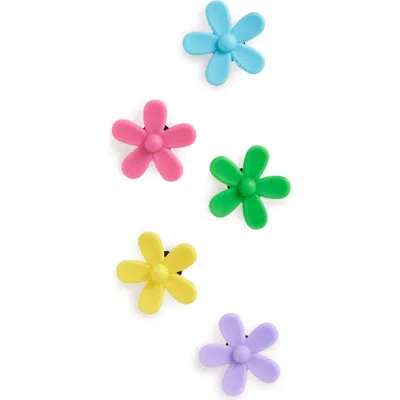Crocs Assorted 5-pack Flower Power Jibbitz™ Shoe Charms In White