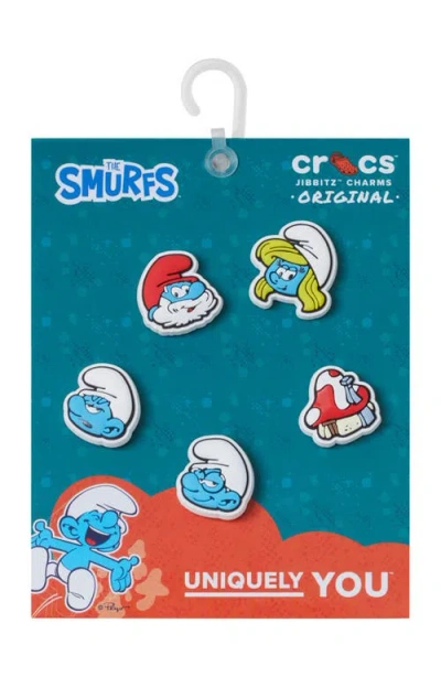 Crocs Assorted 5-pack The Smurfs™ Jibbitz Shoe Charms In White