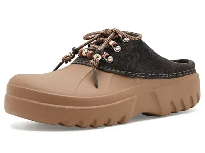 Crocs | Women | Axle Suede Mule | Clogs | Sepia/dark Cocoa | 8