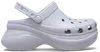 Crocs Bae Platform Clogs In Gray
