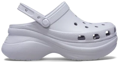 Crocs Bae Clog; Mauve Mist, W8 In Gray