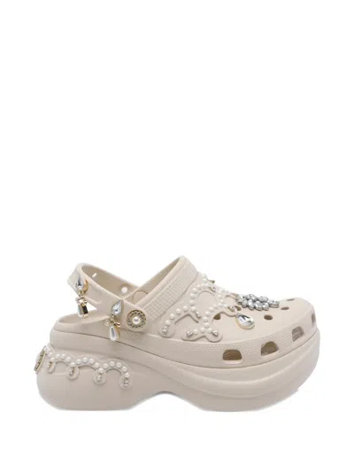 CROCS BAE EMBELLISHED PLATFORM MULES