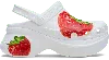 Crocs Bae Fresh Fruits Clog In Strawberry