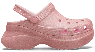 Crocs Bae Glitter Clog In Pink
